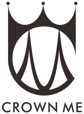 Stylized logo featuring a crown above the letters "C" and "M," with the text "CROWN ME" below in bold typography.
