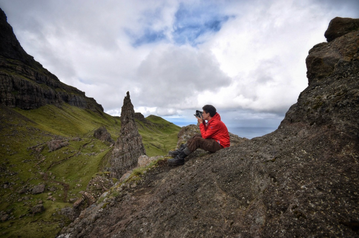 Iceland autumn hiking